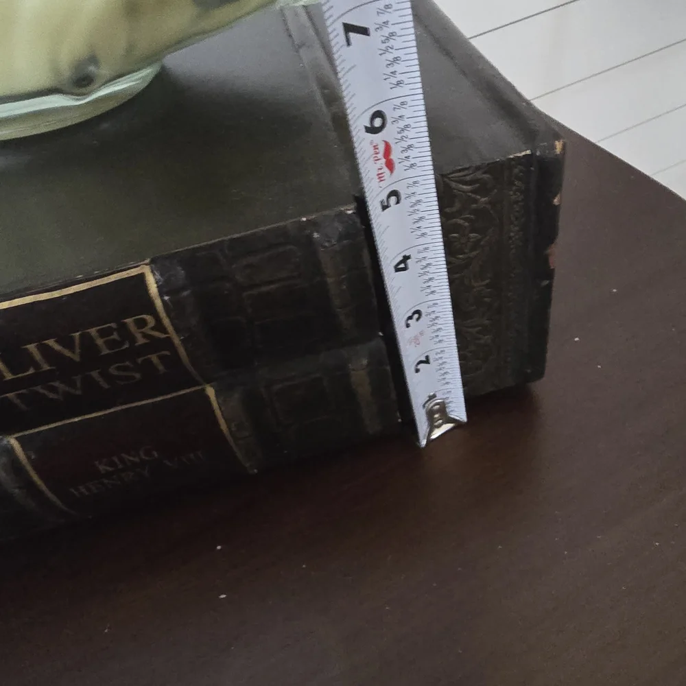 Vintage Book-Style Storage Box